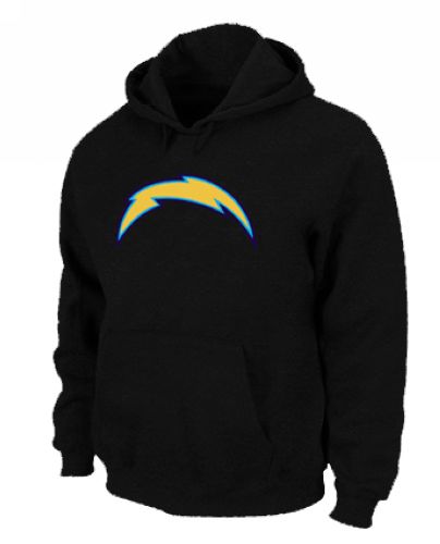 NFL Men's Nike Los Angeles Chargers Logo Pullover Hoodie - Black